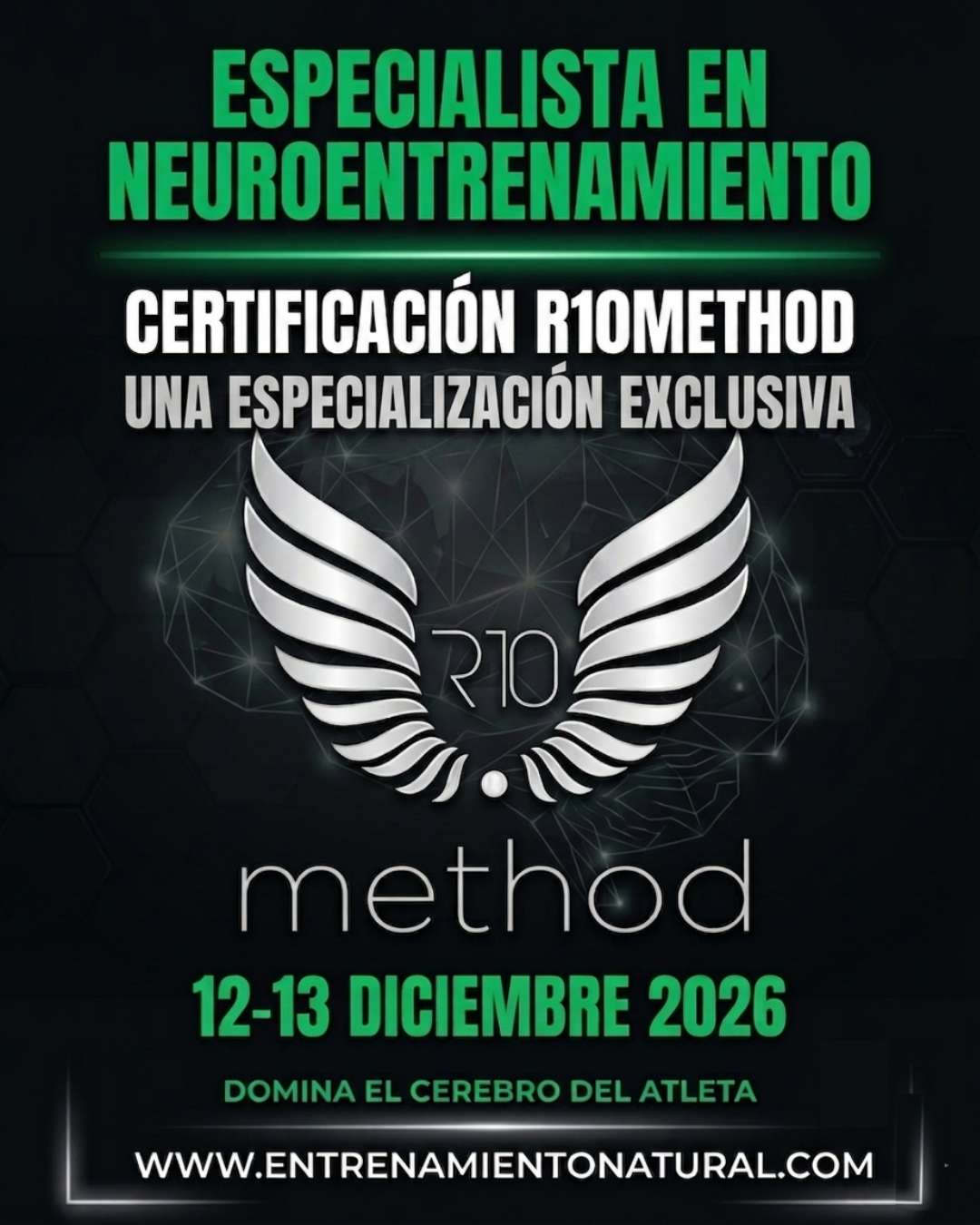 Certificación R10Method: Especialista en Neuroentrenamiento